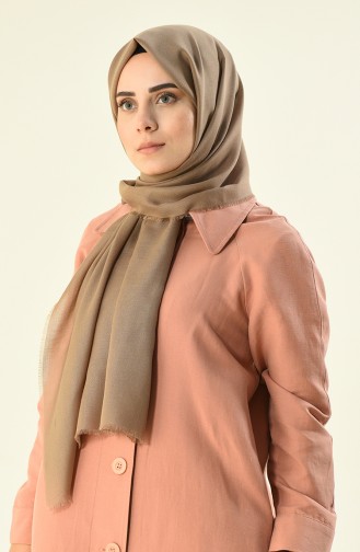 Alisya Cotton Shawl Brown 13123-10
