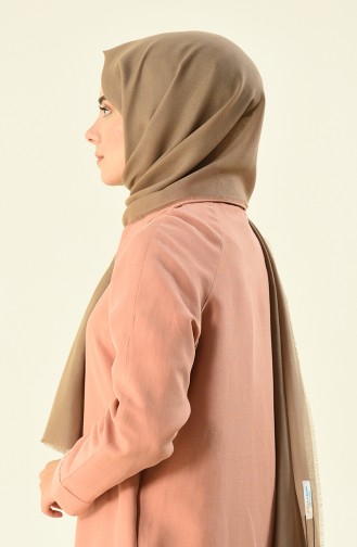 Alisya Cotton Shawl Brown 13123-10