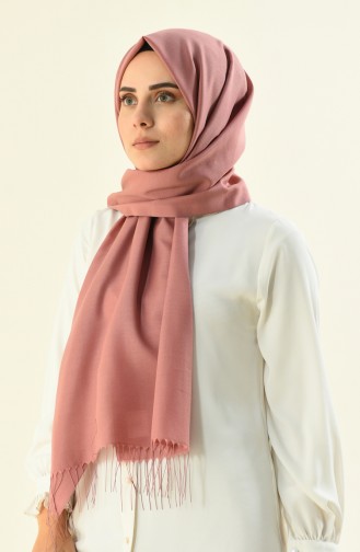 Plain Tassel Seasonal Shawl Dried rose 901488-38