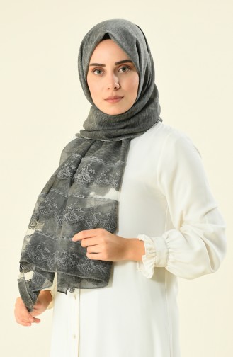 Gray Shawl 1011-11