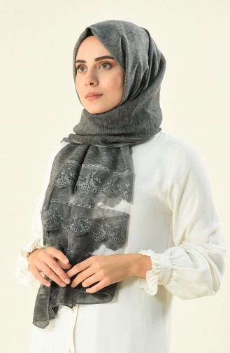 Gray Shawl 1011-11