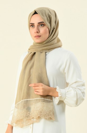 Beige Shawl 1012-01