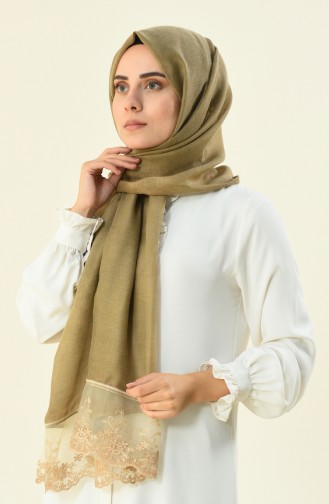 Milk Coffee Shawl 1012-09