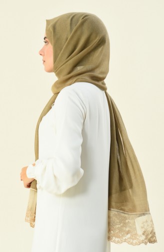 Milk Coffee Shawl 1012-09