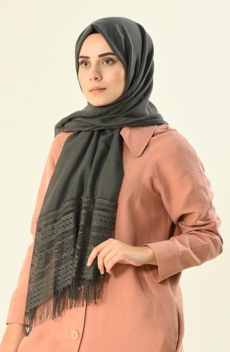 Gray Shawl 1013-06