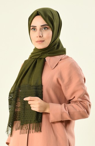 Khaki Shawl 1013-11