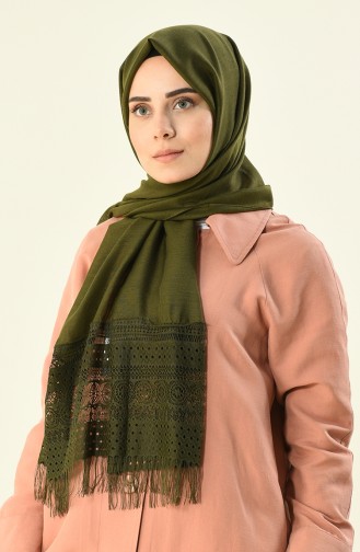 Khaki Shawl 1013-11