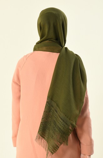 Khaki Shawl 1013-11