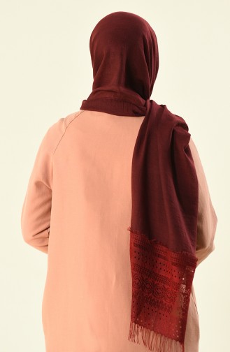 Claret Red Shawl 1013-12