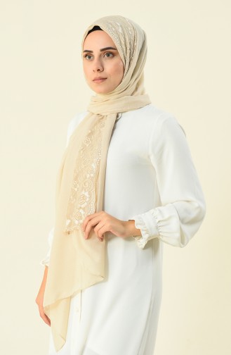 Beige Shawl 1014-04