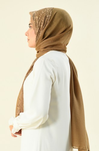 Milk Coffee Shawl 1014-09