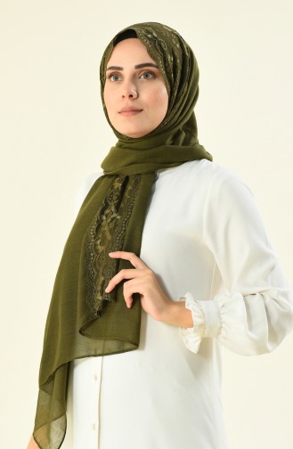 Khaki Shawl 1014-10