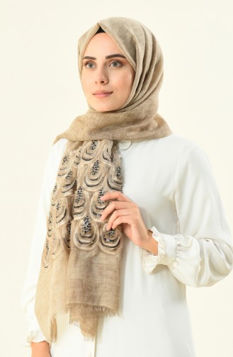 Light Mink Shawl 1016-02