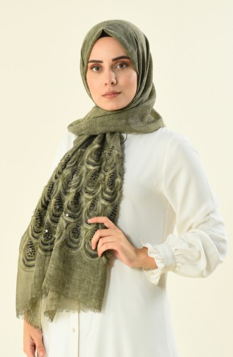 Khaki Shawl 1016-06