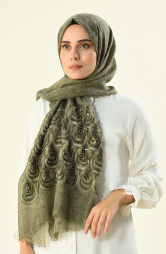 Khaki Shawl 1016-06