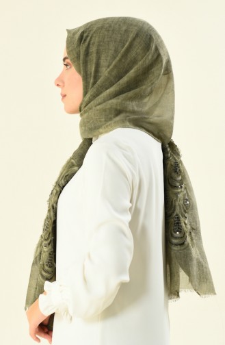 Khaki Shawl 1016-06