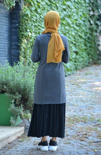 Baskılı Tunik 5002-13 Füme 5002-13