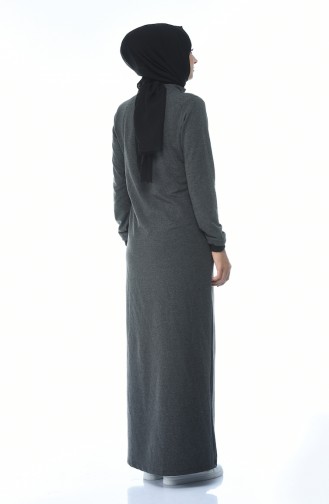 Abaya Sport a Fermeture 9098-03 Antracite 9098-03