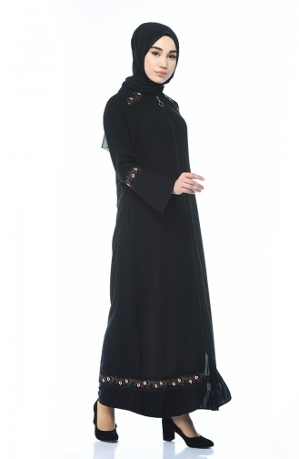 Schwarz Abayas 0007-01