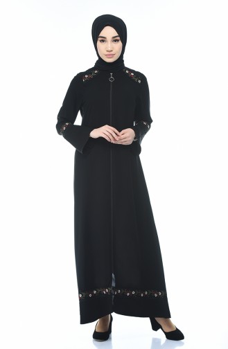 Black Abaya 0007-01