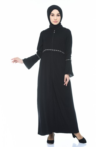 Black Abaya 0008-01