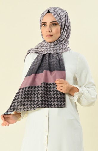 patterned cotton shawl Pawder 95298-08