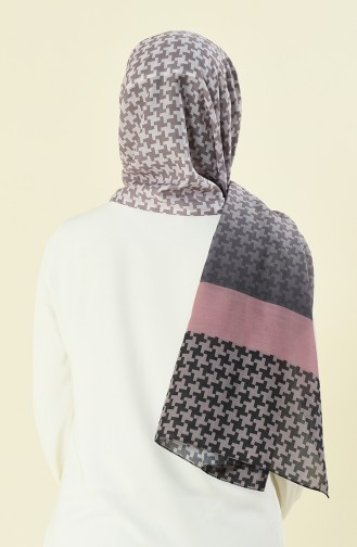 patterned cotton shawl Pawder 95298-08