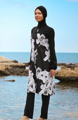 Black Swimsuit Hijab 1993-01
