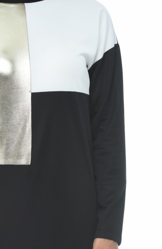 Robe Hijab Noir 4055-01