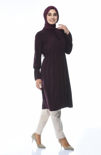 Tunique Taille élastique 5190-01 Plum Foncé 5190-01