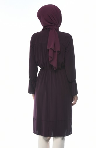 Tunique Taille élastique 5190-01 Plum Foncé 5190-01