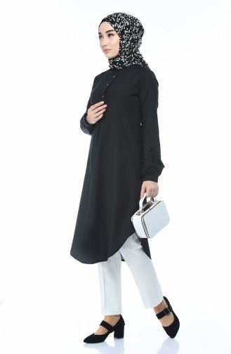 Buttoned Up Tunic 3165-10 Black 3165-10