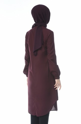 Tunique Boutonnée 3165-08 Plum 3165-08