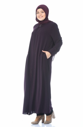 Purple Abaya 8376-02