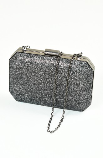 Sac de Soirée Pour Femme 0291-03 Platine 0291-03