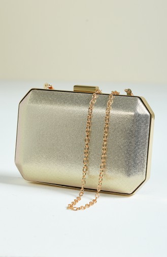 Gold Colour Portfolio Hand Bag 0291-05