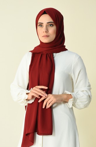 Shawl KARACA SAFIR claret red 90593-13