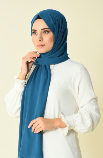 Shawl KARACA SAFIR blue petroleum 90593-16