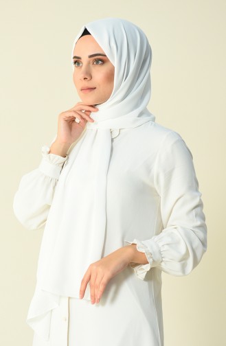 Shawl KARACA SAFIR white 90593-19