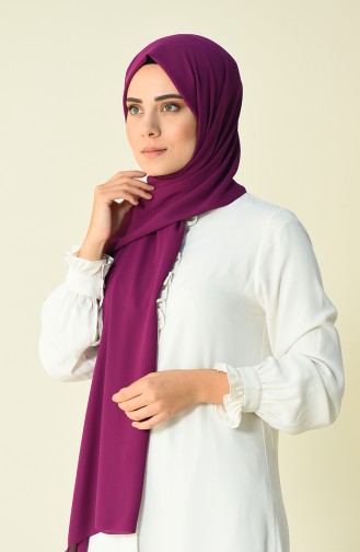شال كاراجا سفير لون عنابي فاتح 90593-25