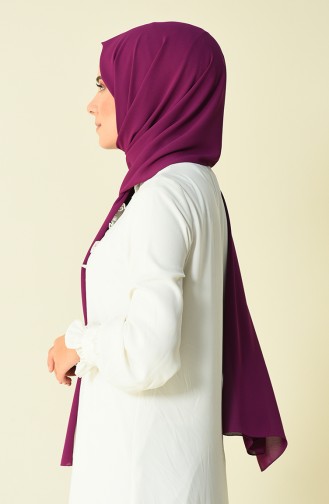 شال كاراجا سفير لون عنابي فاتح 90593-25