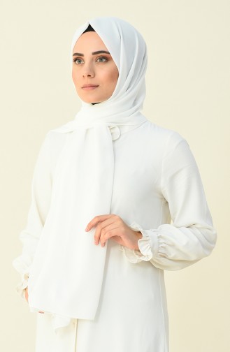 Karaca Châle Crêpe 90594-03 Blanc 90594-03