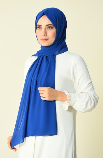 Blue Karaca Crepe Shawl 90594-05