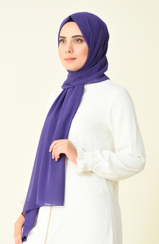 light purple Karaca Crepe Shawl 90594-11