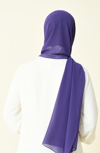 light purple Karaca Crepe Shawl 90594-11