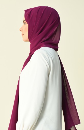 Cherry color Karaca Crepe Shawl 90594-13