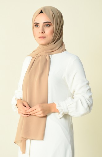 Gold Color Karaca Crepe Shawl 90594-15