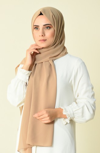 Gold Color Karaca Crepe Shawl 90594-15