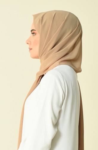 Gold Color Karaca Crepe Shawl 90594-15