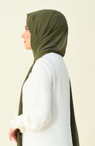 khaki Karaca Crepe Shawl 90594-18